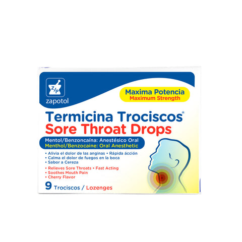 AA230 Termicina Trociscos (Sore Throat Drops)